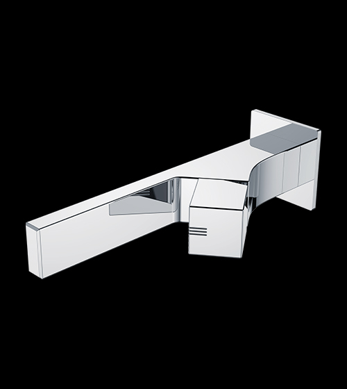 Brass Wall Basin Mixer – Aquant India